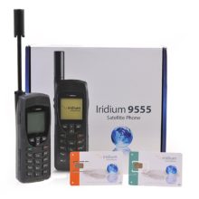 Téléphone satellite Iridium 9575 Extreme avec un libre carte SIM prépayée